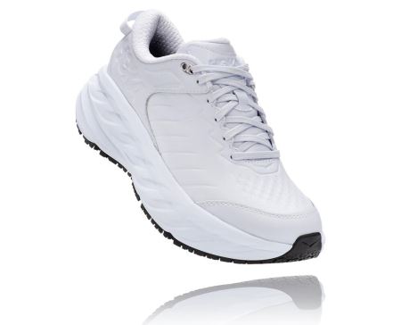 Hoka One One Bondi Sr - Sapatos Ortopédicos Mulher Branco | PT-rwQq2TJ